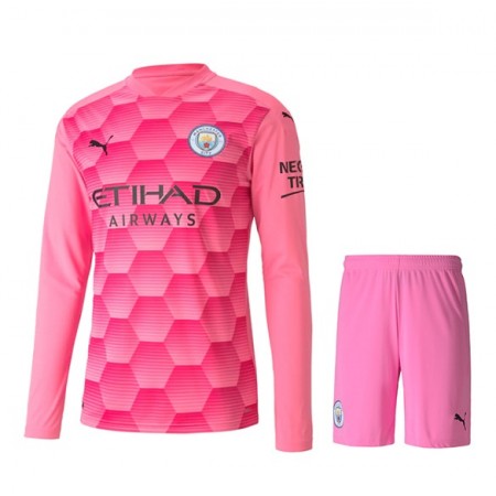 Fußballtrikots Manchester City Torwart Kinder 2020-2021 Langarm Ausweichtrikot kaufen